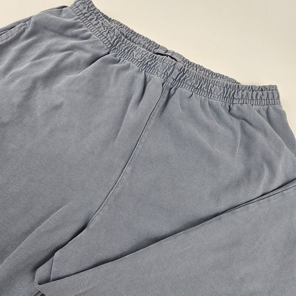 Brandy Melville Womens 38 Light Blue Sweatpants Joggers Cotton Made in Italy